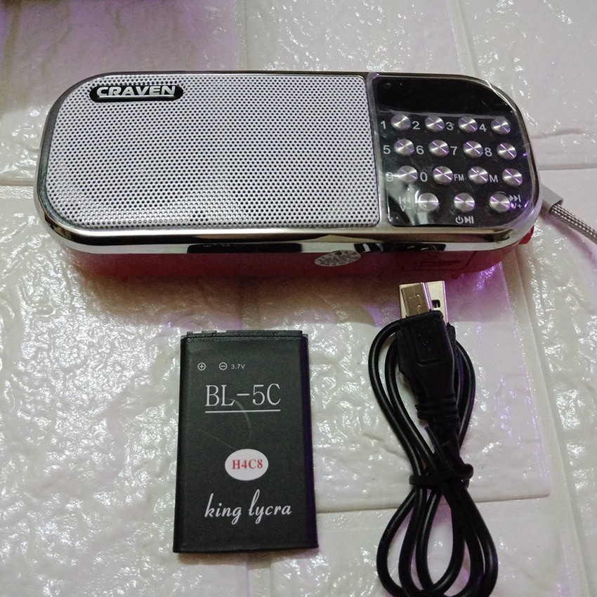 Loa usb,thẻ nhớ,FM Craven CR-22