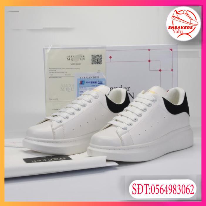 💥FREE SHIP-HÀNG QUẢNG CHÂU💥Giày thể thao sneaker MCQ gót nhung đen full box -Yabi | BigBuy360 - bigbuy360.vn