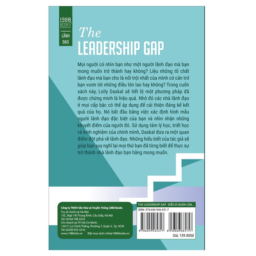 Sách - The Leadership Gap ( Fernando Trías De Bes &amp; Philip Kotler -1980)