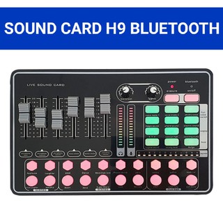 Sound card thu âm Live stream H9 kết nối Bluetooth đẳng cấp clip test