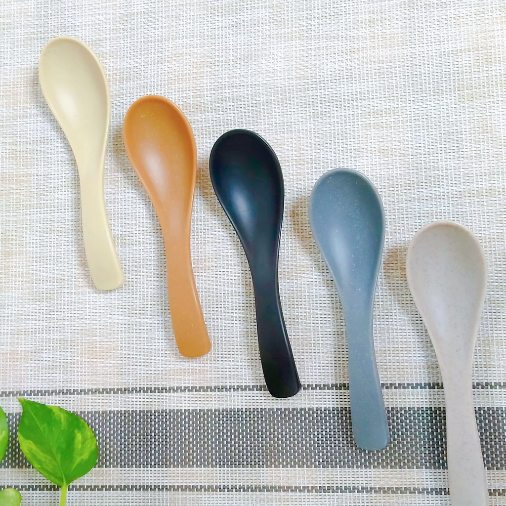 Thìa SUPERWARE Nhựa Phíp 100% melamine Nhám