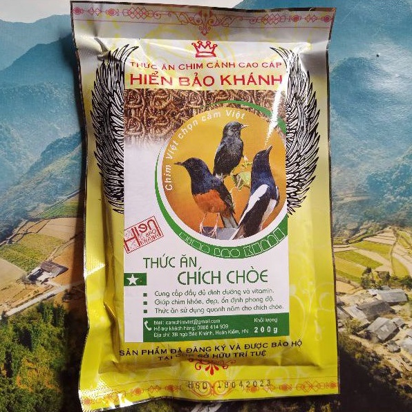 Cám chim chích chòe sao Hiển Bảo Khánh dưỡng, hót _ 200g