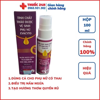 tình chất thảo dược vệ sinh phụ nữ evacyto