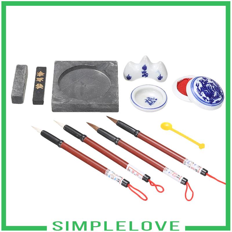 Bộ Cọ Viết Thư Pháp Trung Hoa Chuyên Nghiệp Dành Cho Học Sinh