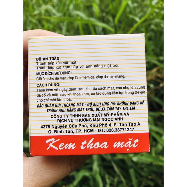 Kem Naco vitamin E