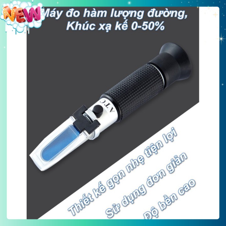 Máy đo hàm lượng đường, Khúc xạ kế 0-50%  ✴️ NEW ✴️