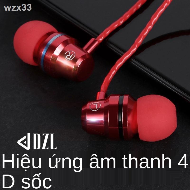 tai nghe xiaomi piston  Kim loại trong nặng Bass có dây Trò chơi phổ thông Ăn cho gà