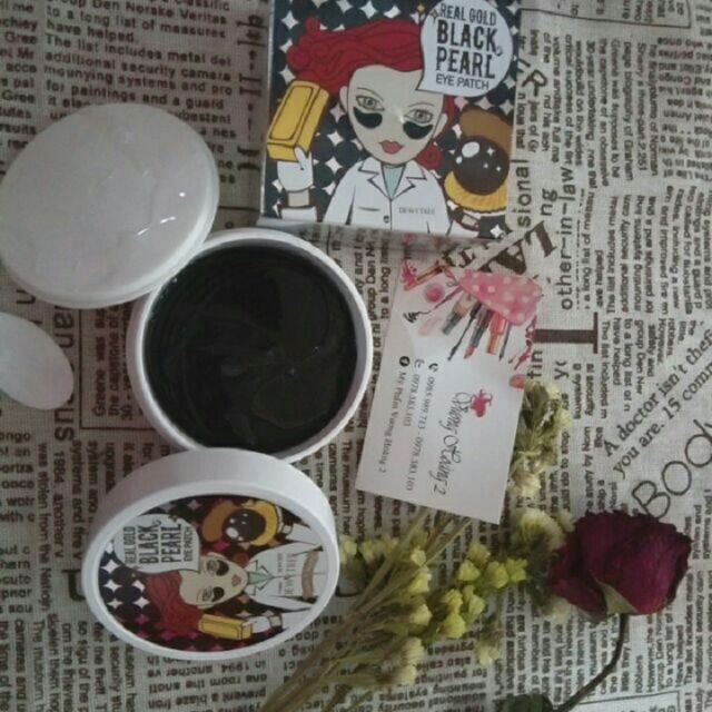 Mặt Nạ Mắt Dewy Tree Real Gold Black Pearl Eye Patch