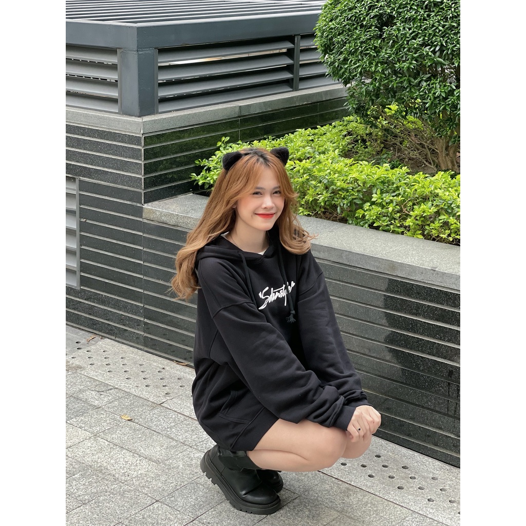 Áo Khoác Hoodie Unisex Nam Nữ Form Rộng SDVN