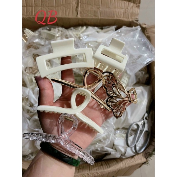 Set 6 kẹp càng cua mix kẹp kim loại sang chảnh Hàn Quốc