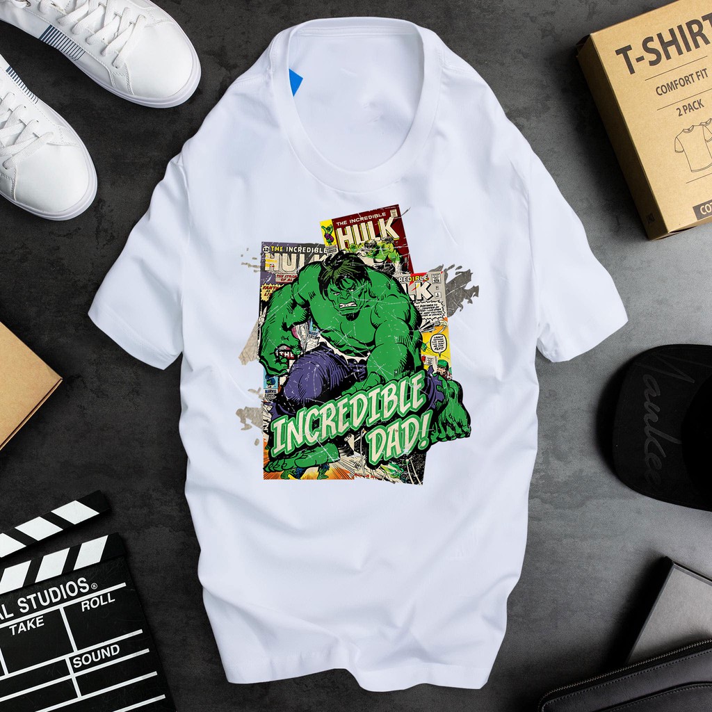 ÁO THUN UNISEX MARVEL KHỔNG LỒ XANH-HULK IN HÌNH CỰC ĐỘC GIÁ RẺ CỰC SHOCK CÓ SIZE TRẺ EM - 824