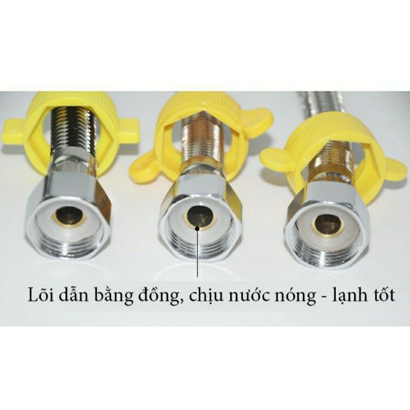 Dây dẫn  nước nóng lạnh cho vòi bếp - Dây dẫn  nước nóng lạnh Vòi sen phòng tắm