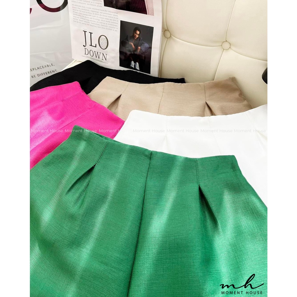 Quần đùi thiết kế, chất liệu đứng form may 2 lớp, hàng chuẩn y hình, kiểu dáng sang chảnh cực dễ phối đồ (Tapa Fine)