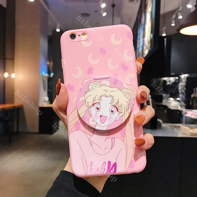 SAILOR MOON Ốp Lưng Mềm Tráng Gương In Hình Thủy Thủ Mặt Trăng Cho Huawei Nova 6se 7i Nova 5t 5 Pro Nova 3i 3e 3 4 Nova 2i 2lite