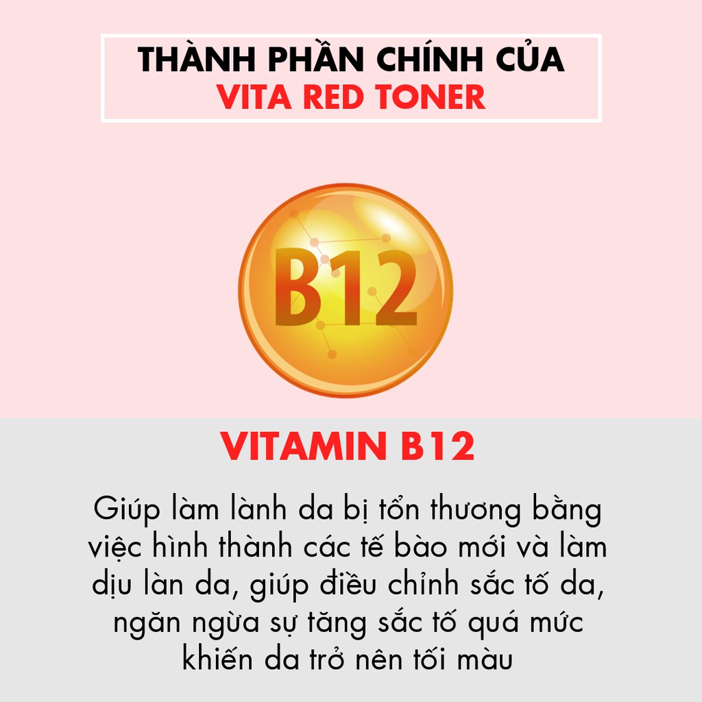 Nước Hoa Hồng Dưỡng Trắng, Se Khít Lỗ Chân Lông Tiam My Signature Vita Red Toner