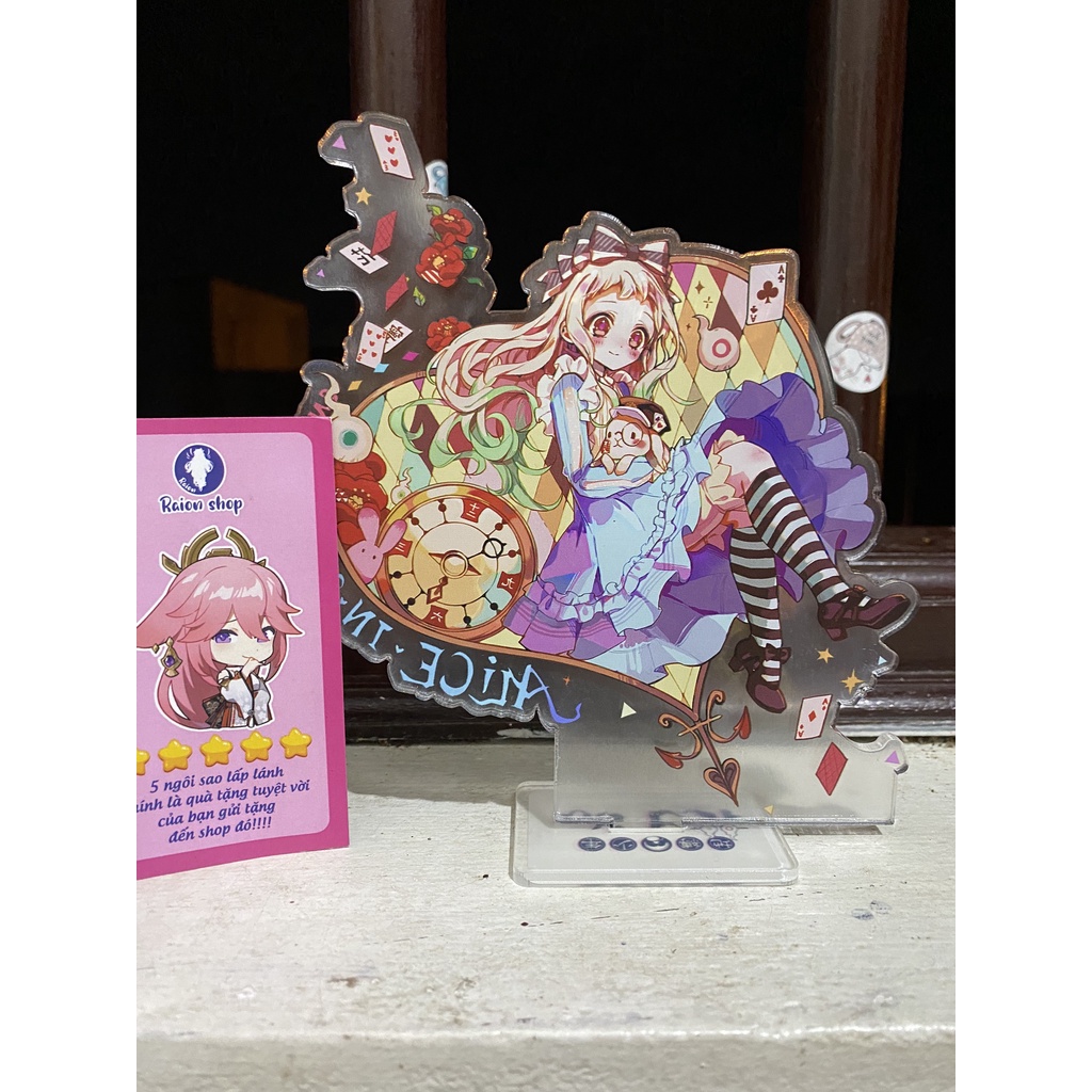 Mô Hình Standee Acrylic Mica Anime Cậu ma nhà xí Hanako - Jinbaku Shounen Hanako kun