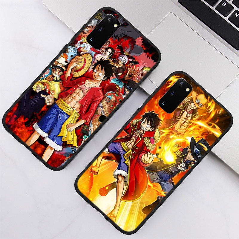Ốp Điện Thoại In Hình Luffy One Piece Cho Samsung Galaxy Note 10 20 S20 Ultra Plus Lite Fe 76FV
