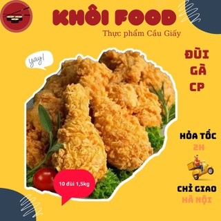 Đùi gà kfc CP tẩm bột chiên sẵn túi 10 đùi to ụ 1.6kg