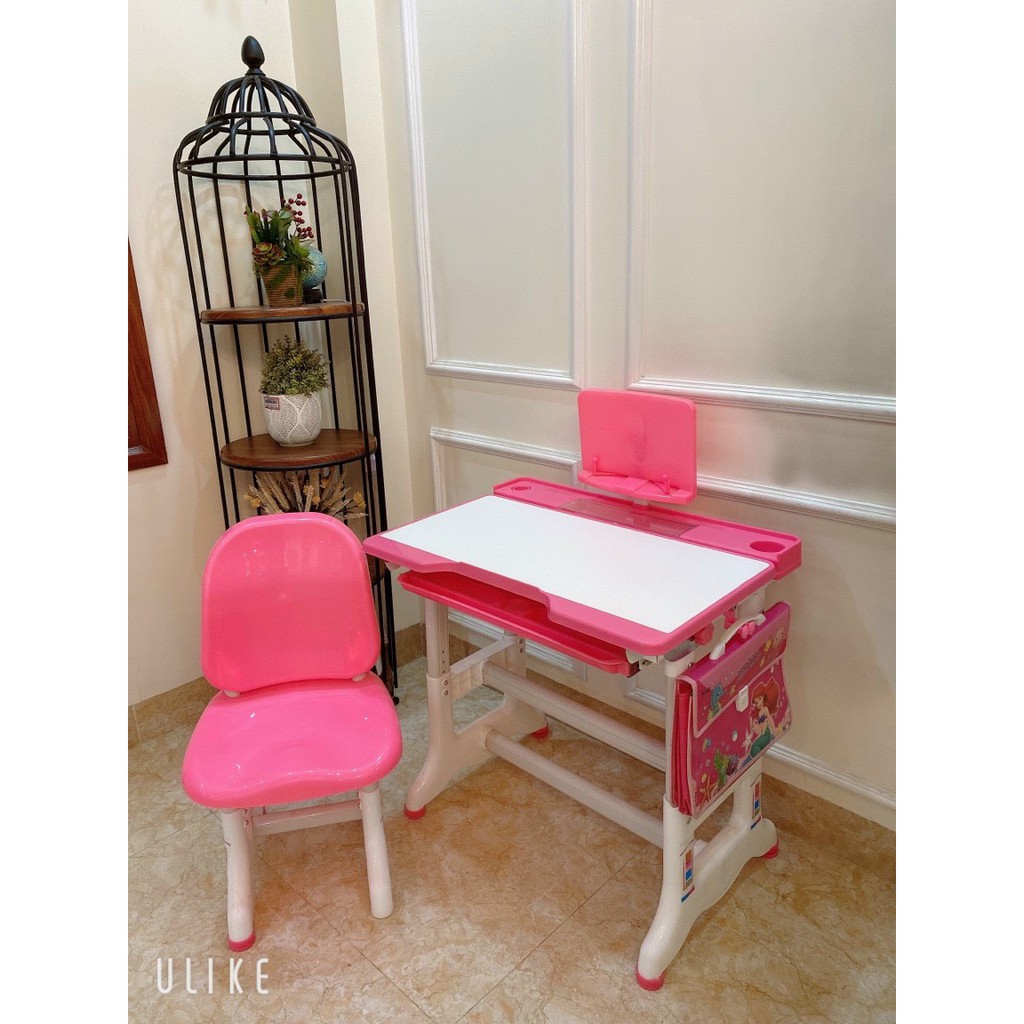 Bàn ghế thông minh chống gù chống cận cho học sinh kích thước lớn 52 x 80cm - Tặng kèm đèn LED cảm ứng chống cận | BigBuy360 - bigbuy360.vn