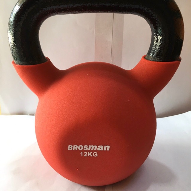 Tạ Bình 12kg Brosman chính hãng, Tạ ấm tập Squat - QUYENSPORTS