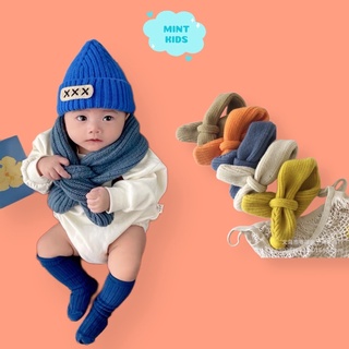 Khăn quàng cổ cho bé, khăn len cho bé từ 6 tháng đến 5 tuổi mềm mại, ấm áp KH-04
