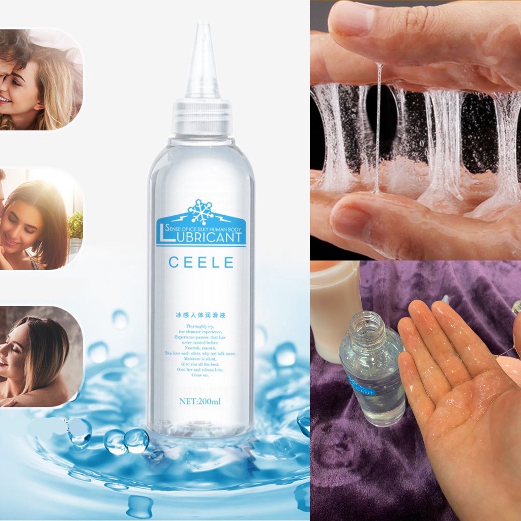 Gel Bôi Trơn Ceele Massage Body Mát Lạnh Trơn Mượt Lâu Khô