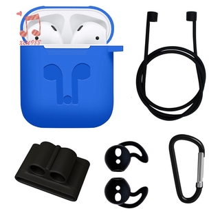 Bộ Phụ Kiện Bảo Vệ Và Dây Đeo Tai Nghe Airpod 5 Trong 1