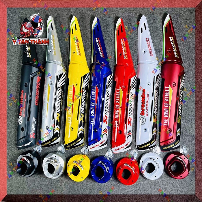 Bộ Ốp pô Tfx sơn tem cho exciter 150 MS429