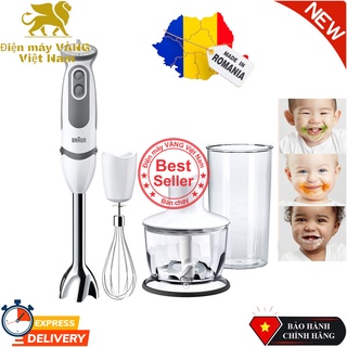 Máy xay cầm tay đa năng Braun MQ5235 - 1000W thay thế cho MQ535 MQ5035 MQ3035