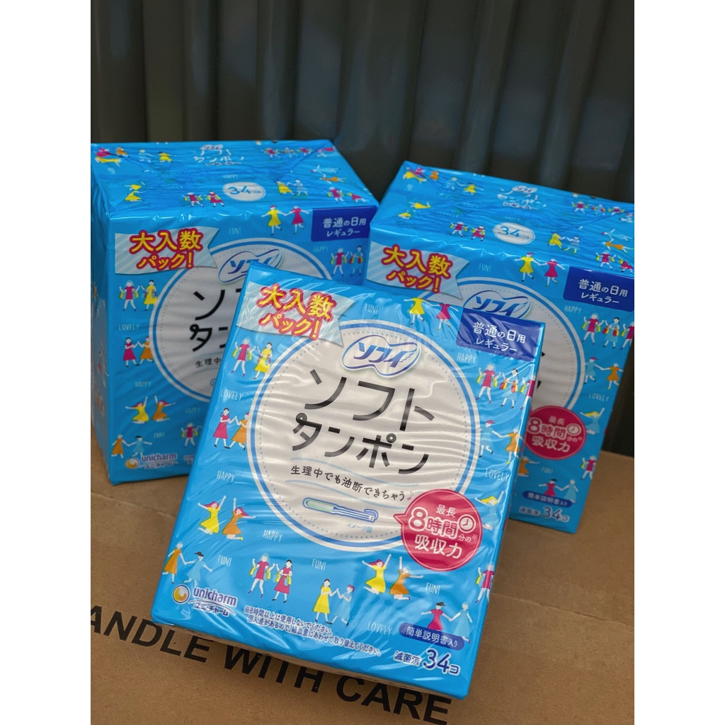 Băng Vệ Sinh Tampon Nhật Bản UNICHARM
