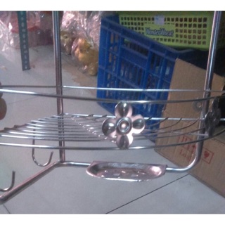 Kệ Góc Inox 1,2 Tầng