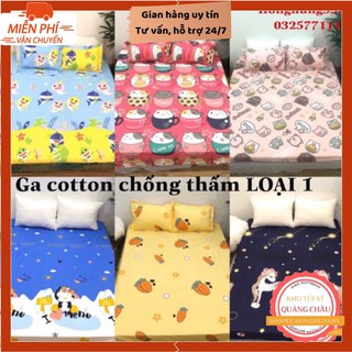 Hàng ga chống thấm freeship loại 1 ga chống thấm cotton hàng siêu đẹp dùng trực ti p hh016 hàng chọn fsboxbill