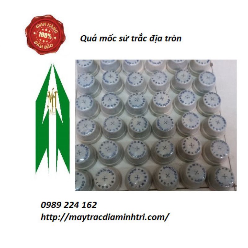 Mốc sứ trắc địa tròn dùng cắm mốc tọa độ