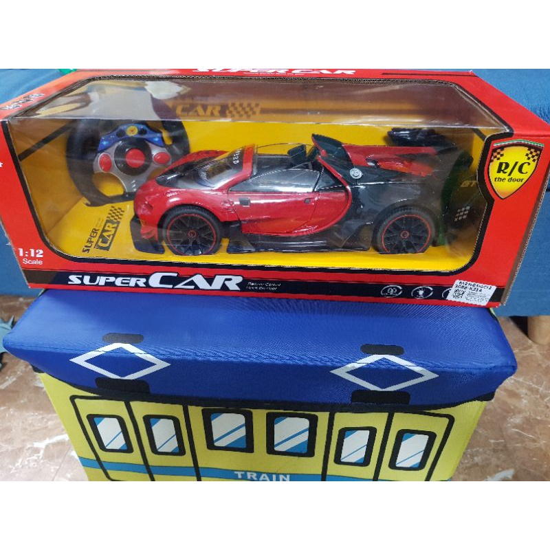 xe mô hình điều khiển từ xa bugatti tỉ lệ 1:12 (không kèm fig)