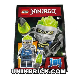 [CÓ HÀNG] Lego UNIK BRICK Ninjago 891958 Jay Foil Pack Polybag Túi nhân vật chính hãng (như hình).