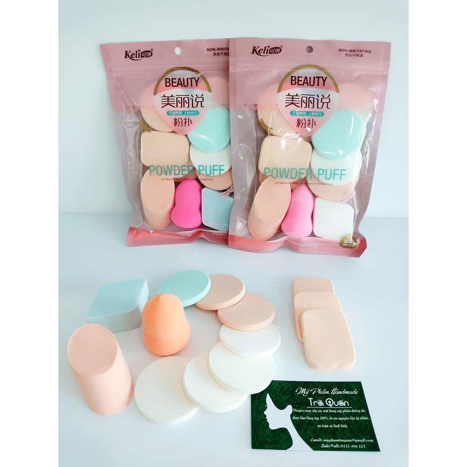 Bông Phấn Trang Điểm