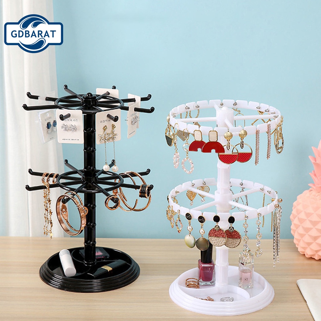 Giá đỡ trưng bày trang sức có thể xoay tiện dụng