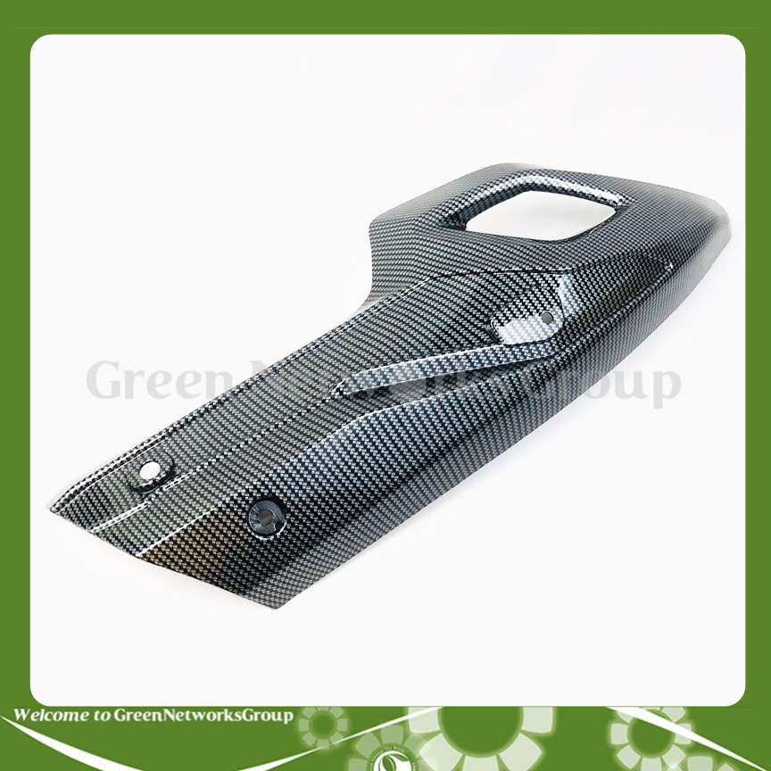 Ốp pô Carbon xe Sh 2017 Greennetworks ( 1 Cái )