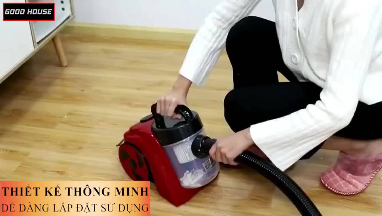 Máy hút bụi gia đình cầm tay nhiều đầu hút tiện lợi, công suất lớn 1000W, lực hút khoẻ bảo hành 2 năm đồ gia dụng MUMKID | BigBuy360 - bigbuy360.vn