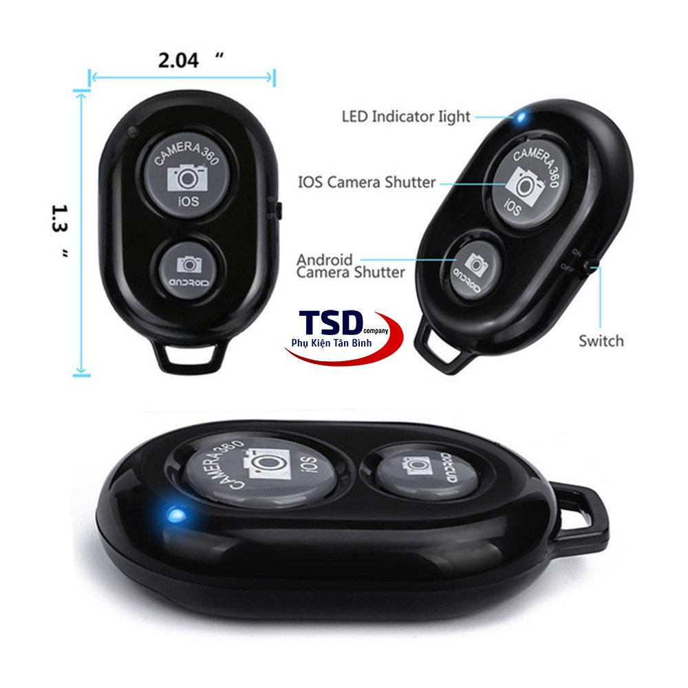 Remote Bluetooth chụp hình từ xa cho điện thoại