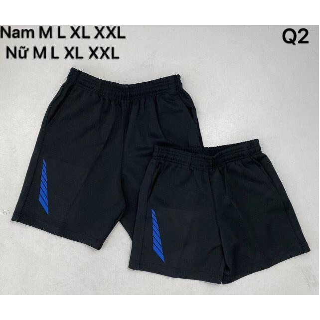 Quần bóng chuyền nam nữ Yonex màu đen, quần short nam nữ.