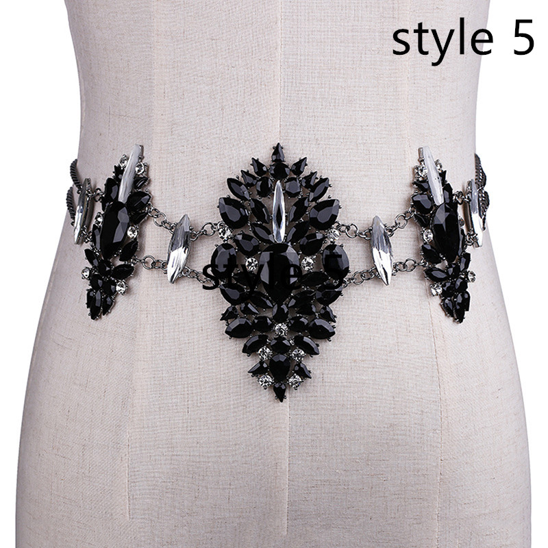 Crystal Bodychain Summer Beach Sexy Bikini Body Jewelry for Women Long Rhinestone Pendant Necklace | BigBuy360 - bigbuy360.vn