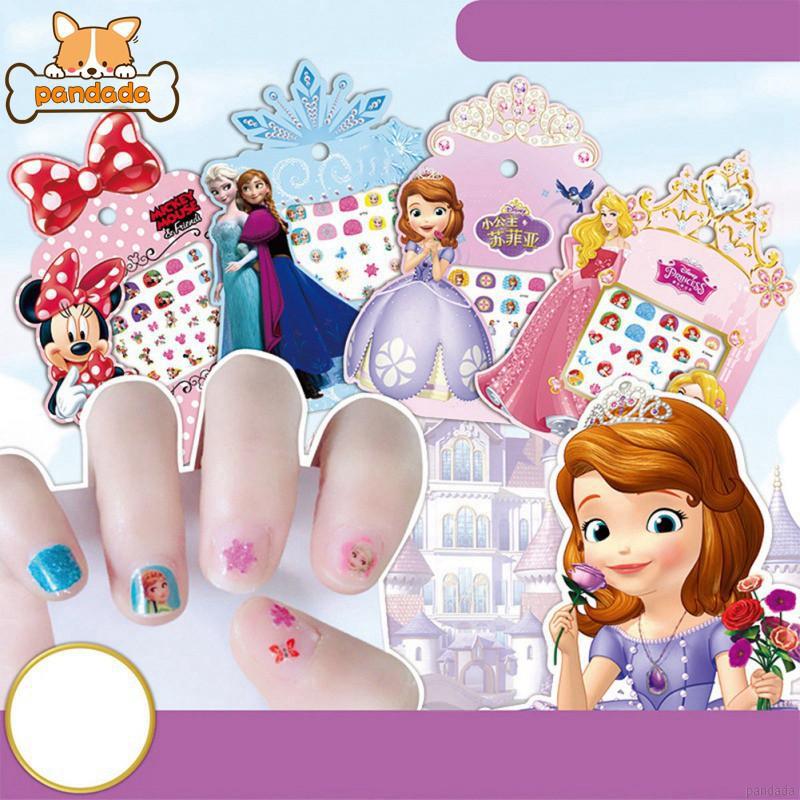 Sticker dán móng tay chống nước họa tiết hoạt hình