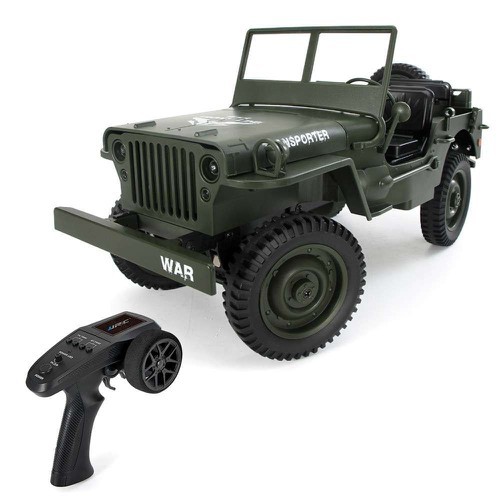 Xe jeep quân sự điều khiển JJRC Q65