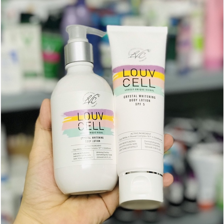 Body Louv cell-sữa dưỡng thể trắng da toàn thân.