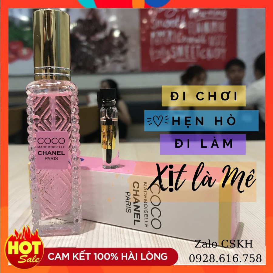 Nước Hoa mini COCO 20ml 6D - Nước Hoa Nữ Thơm Lâu Mùi Ngọt, Sang Trọng, Lưu Hương 12h