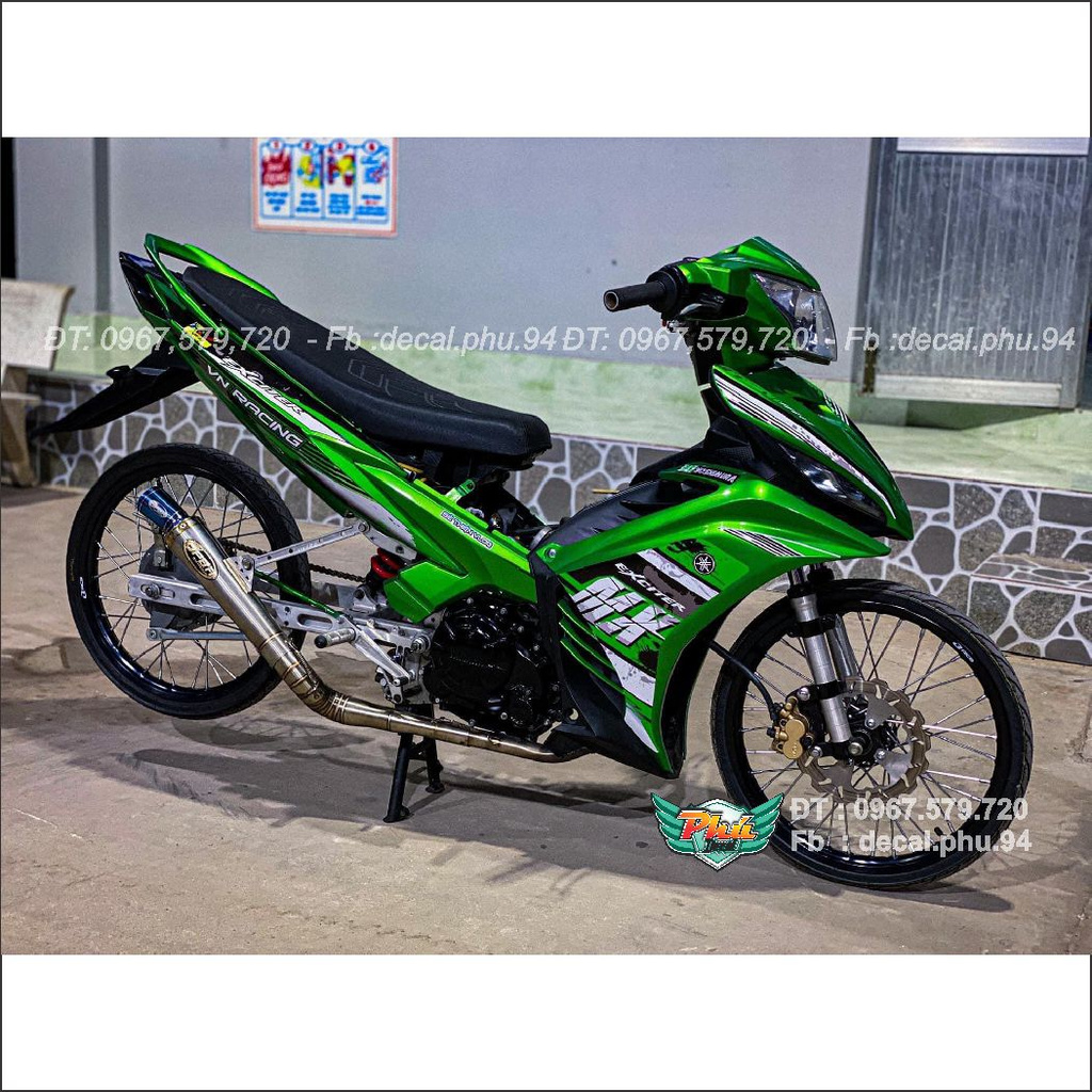 Tem rời Ex 135 Mx xanh candy (J)