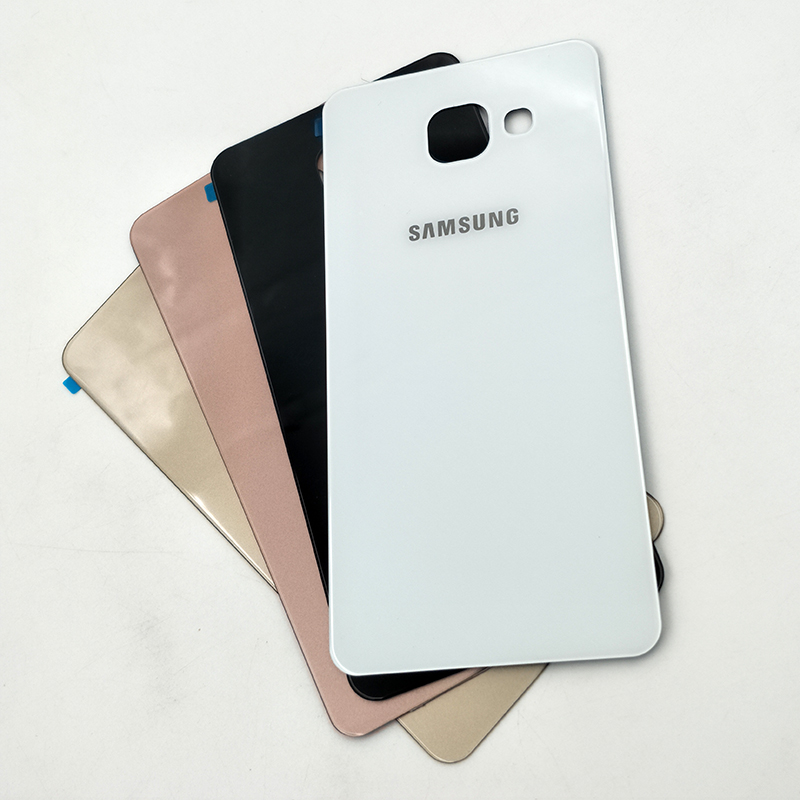 Nắp Lưng Điện Thoại Bằng Kính Thay Thế Chuyên Dụng Cho Samsung Galaxy A5 2016 A510 A510F