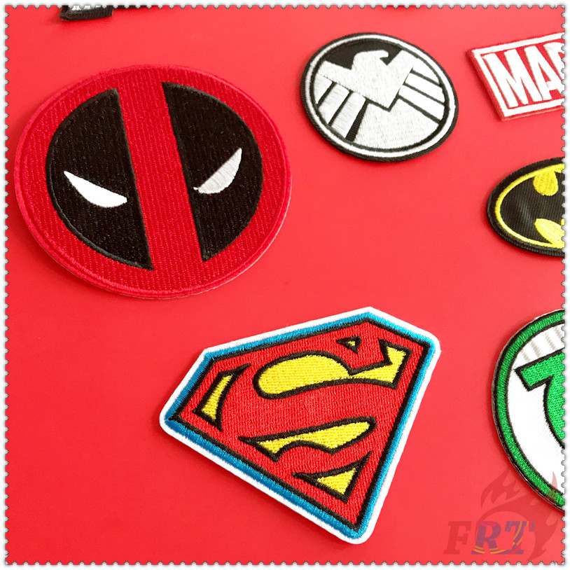 Miếng dán ủi quần áo hình biểu tượng siêu anh hùng marvel