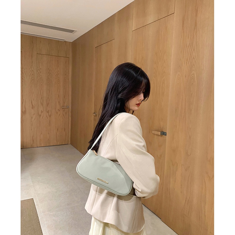 Túi Xách Đeo Vai / Kẹp Nách Chất Liệu Nylon Thời Trang Mùa Hè Dành Cho Nữ